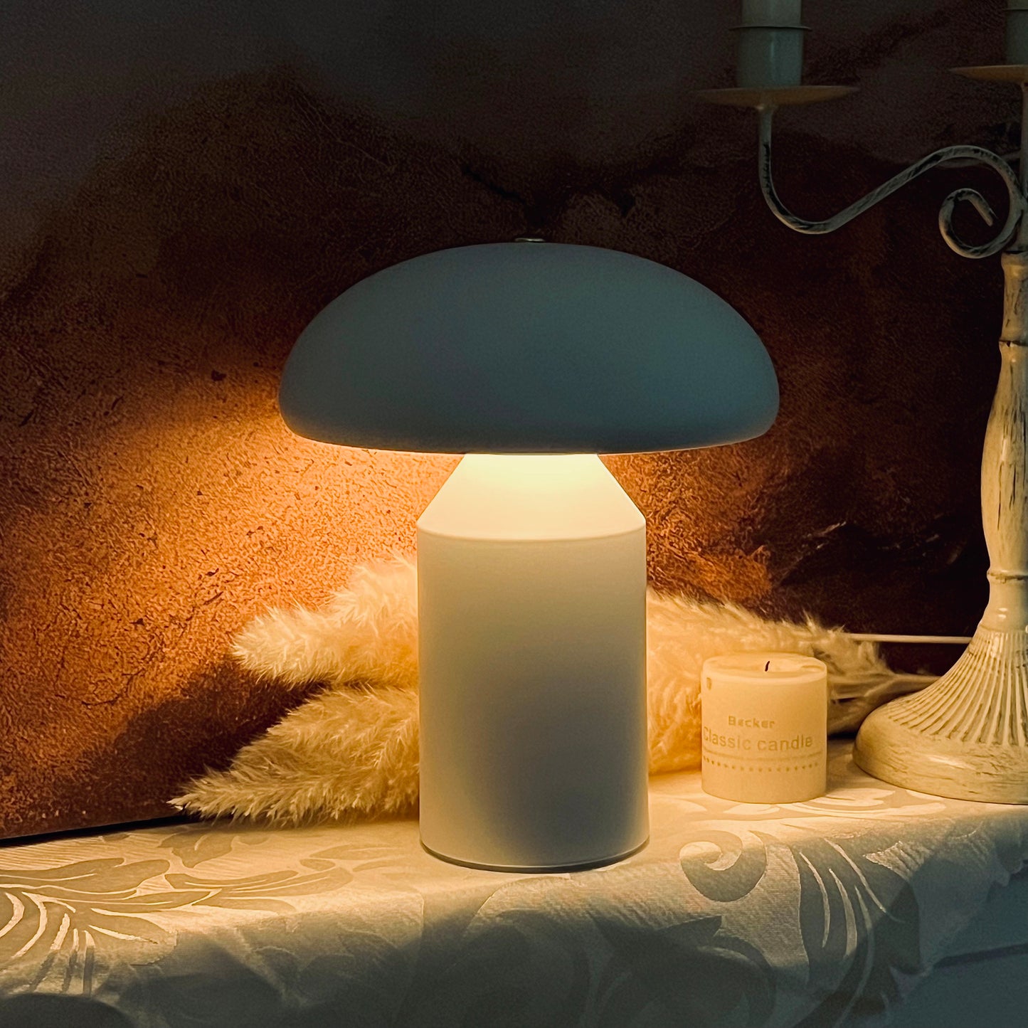 Cute style Indoor mushroom lamp