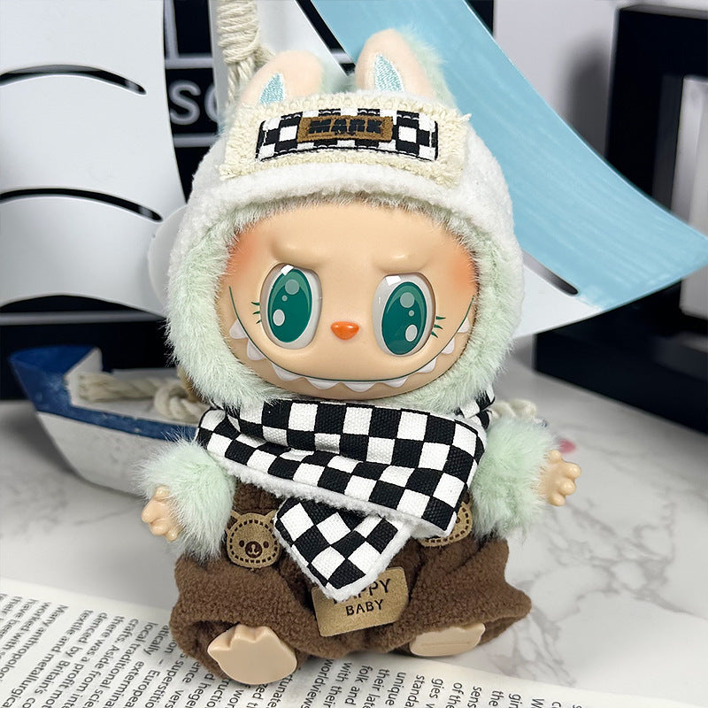 LABUBU Doll Outfits for 17cm LABUBU