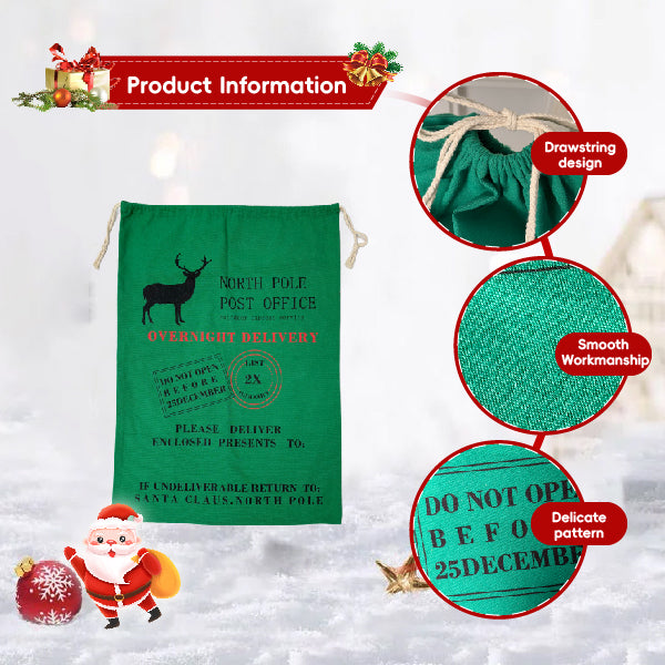 GREEN GIFT BAG FOR CHRISTMAS(Jagdlied)