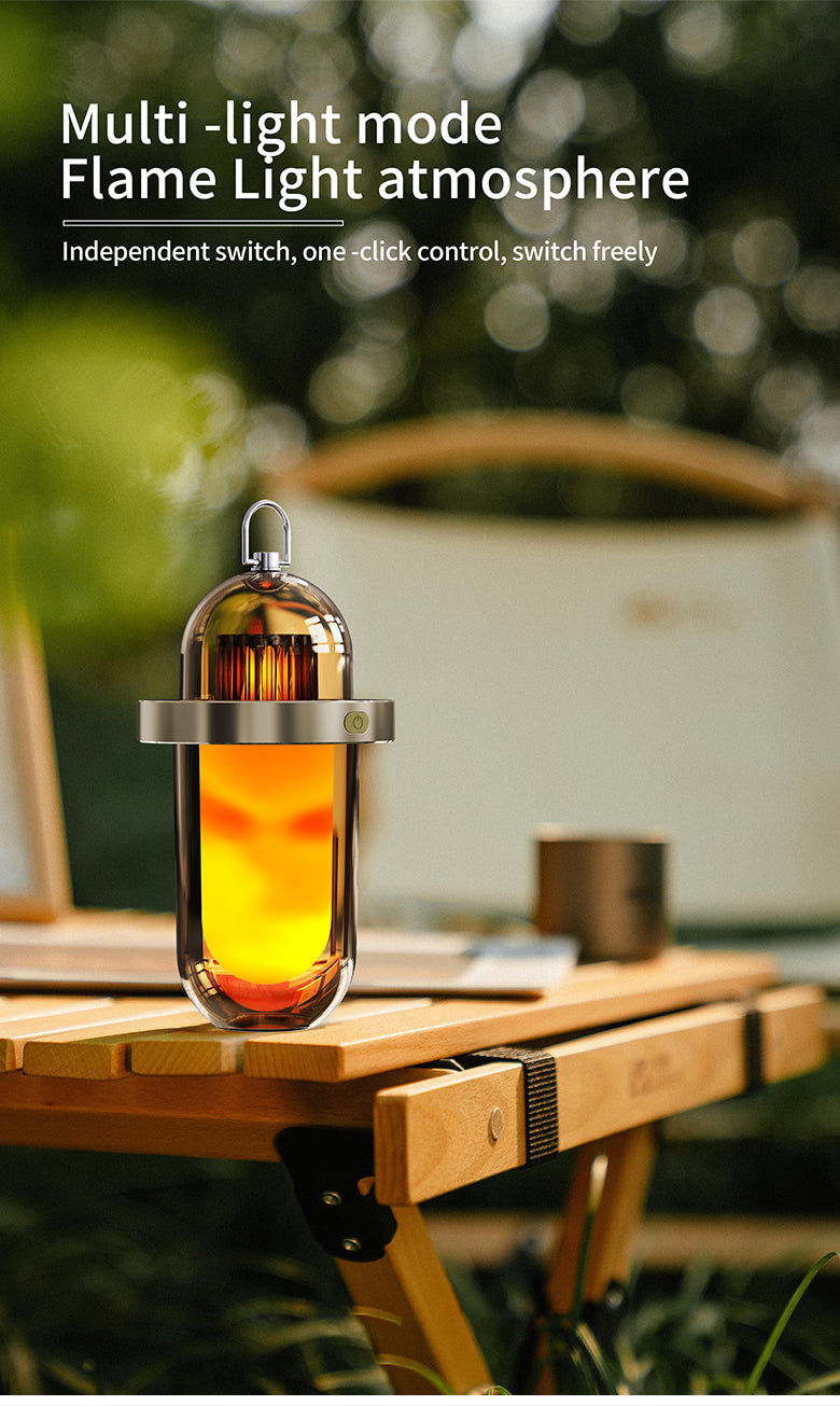 Outdoor flame camping lamp (long)A8
