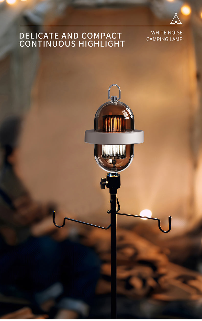 Outdoor flame camping light