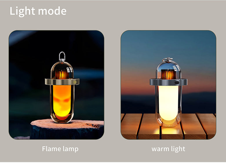 Outdoor flame camping lamp (long)A8