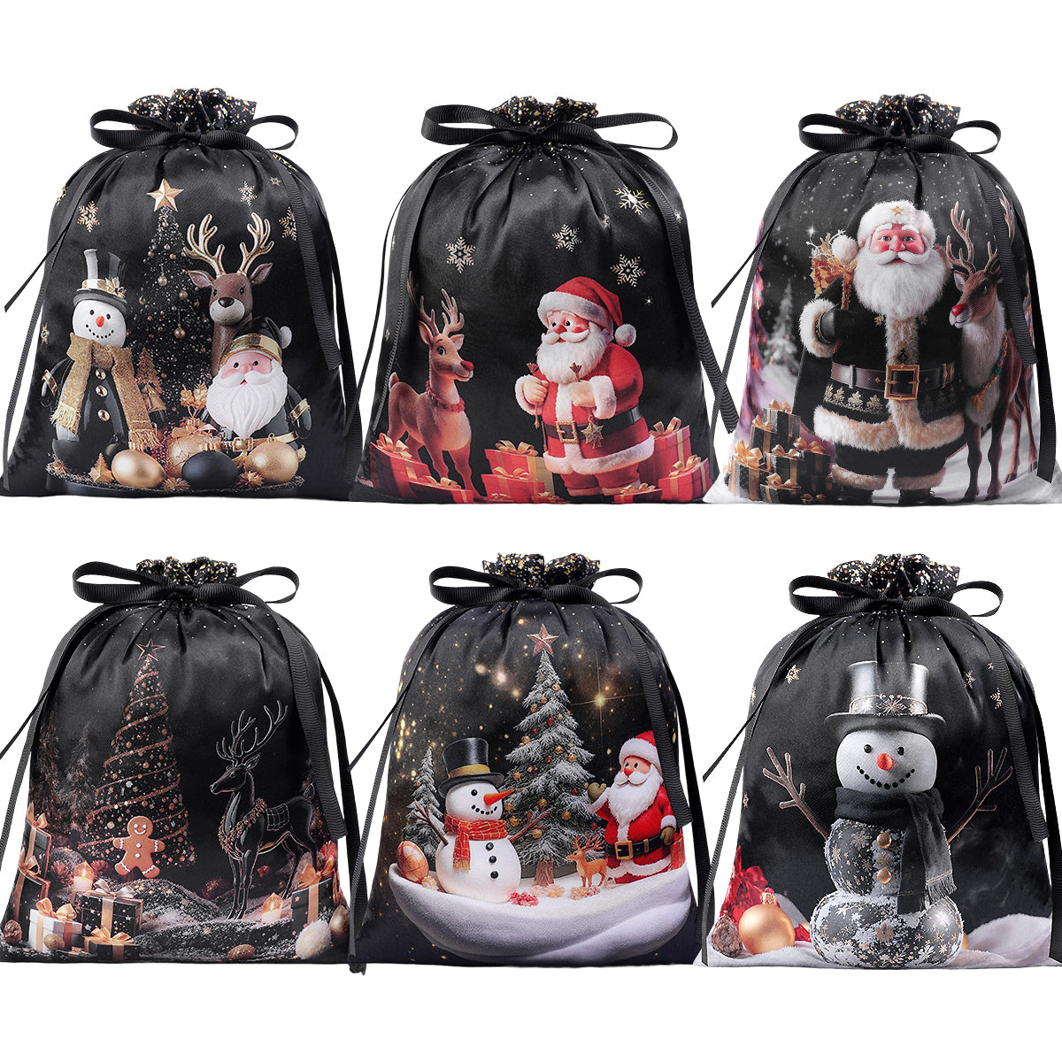 BLACK&PINK RIBBON BAG FOR CHRISTMAS (Jagdlied)