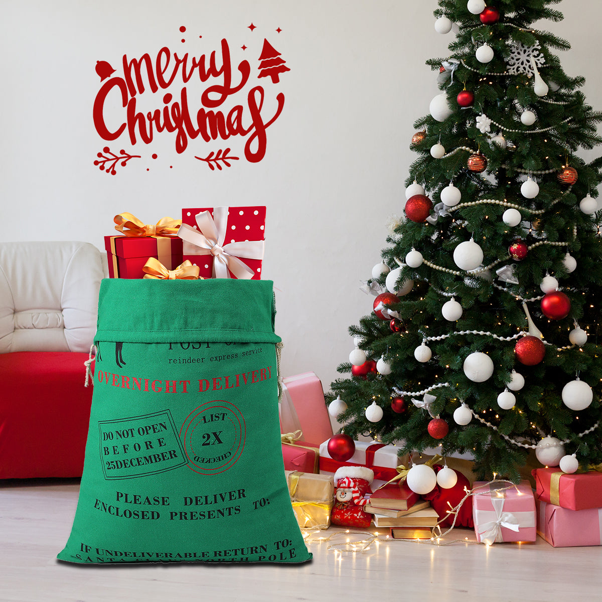GREEN GIFT BAG FOR CHRISTMAS(Jagdlied)