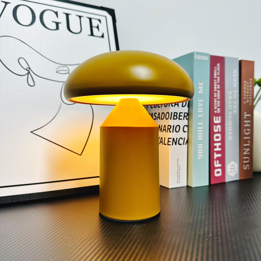 Indoor mushroom lamp