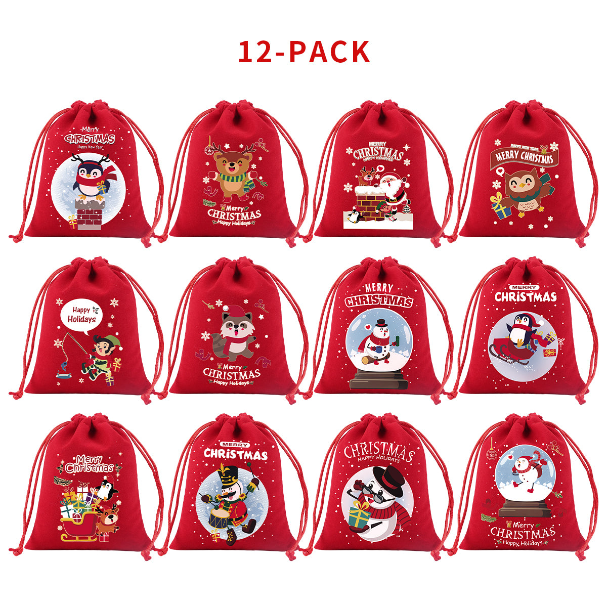 RED/GREEN Velvet Bag For Christmas(Jagdlied)