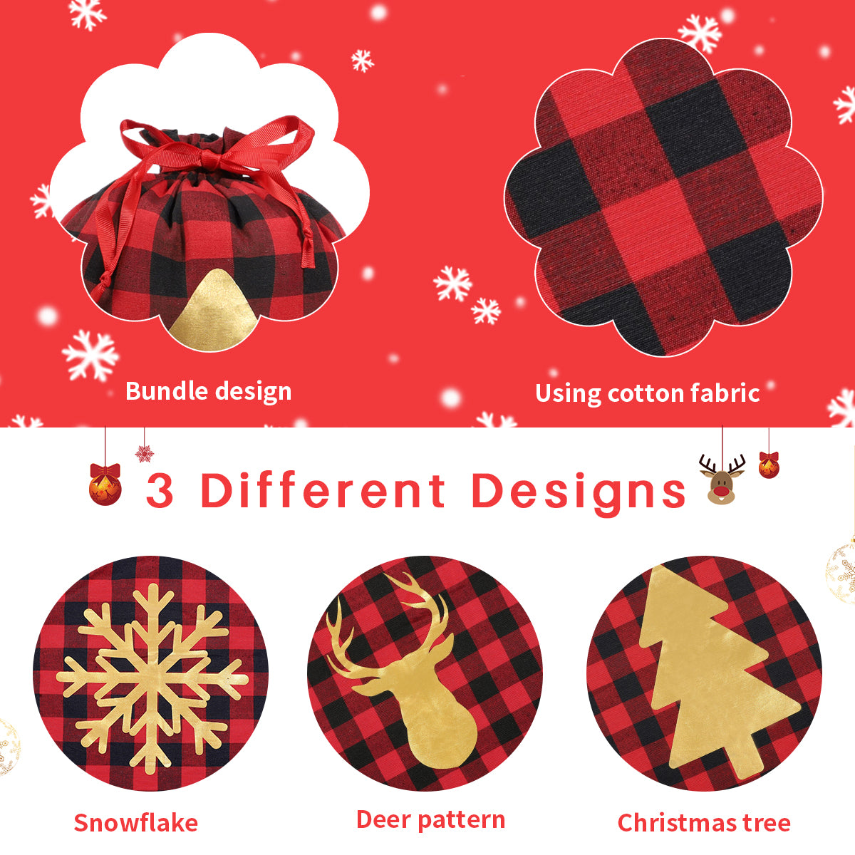 BLACK&RED BAG FOR CHRISTMAS(Jagdlied)