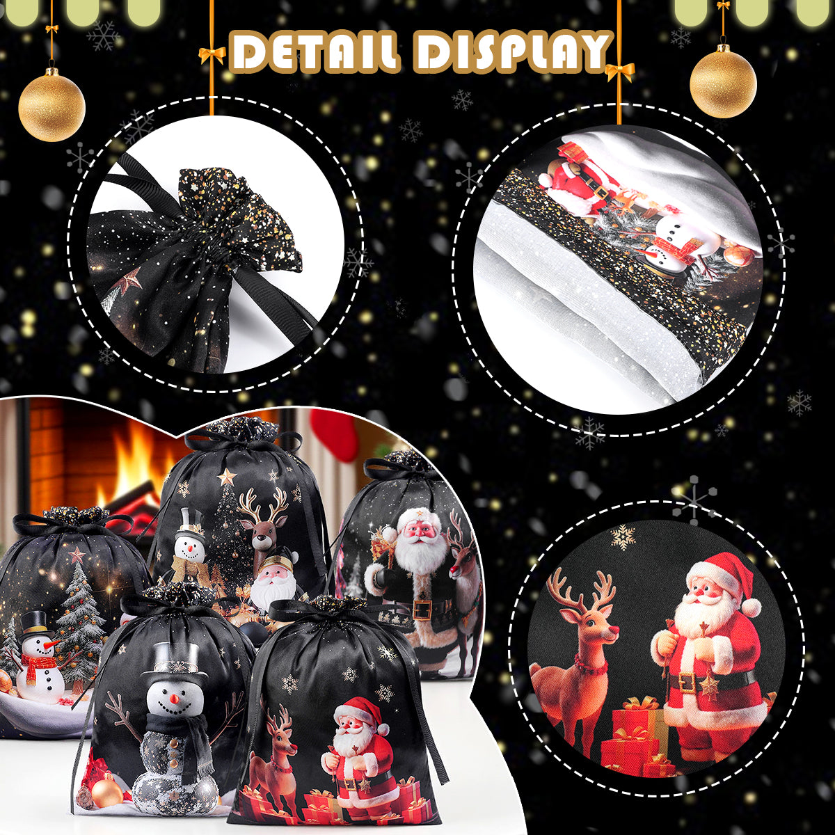 BLACK&PINK RIBBON BAG FOR CHRISTMAS (Jagdlied)